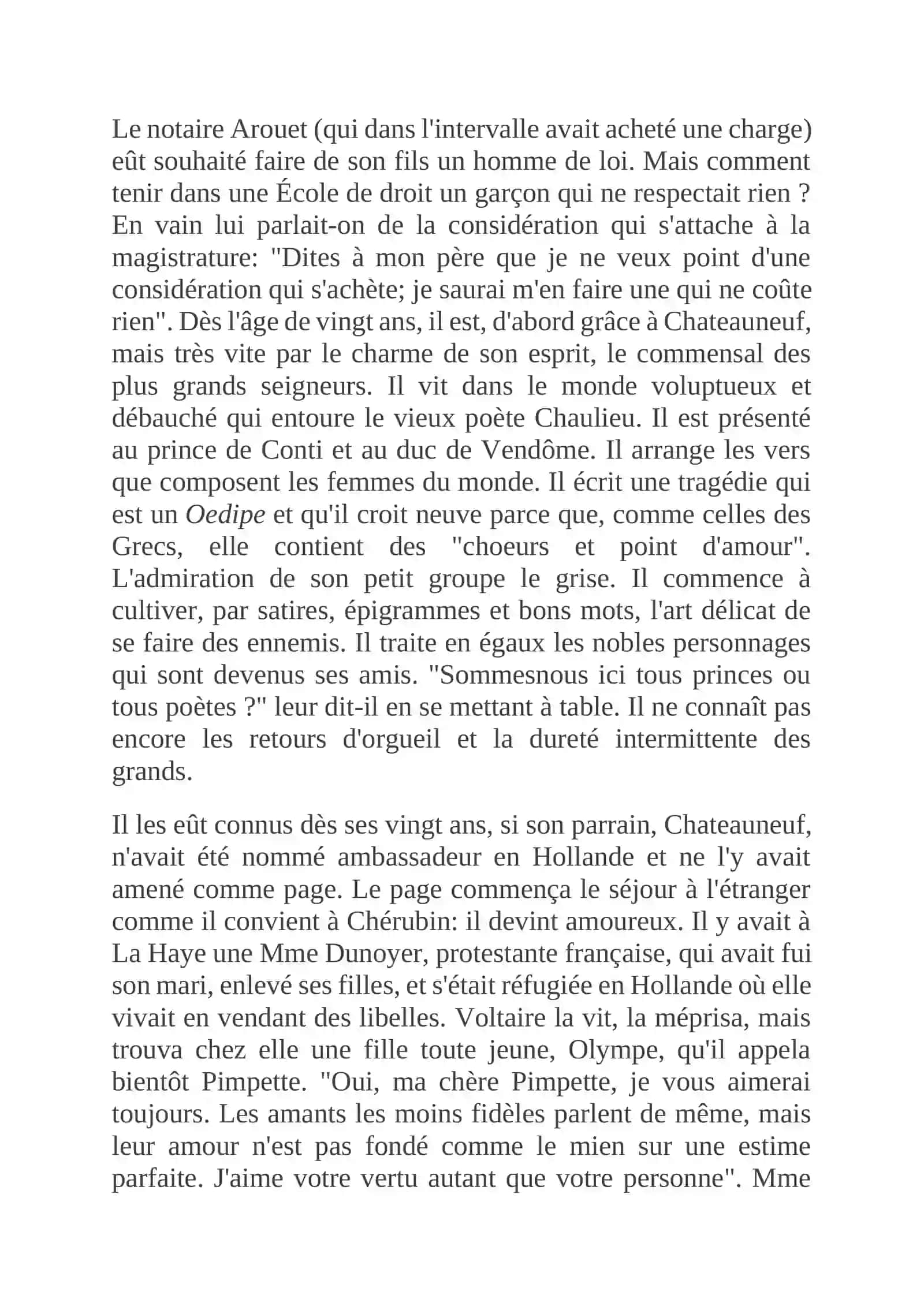 Lettres phlosophiques qui changent la vie de Voltaire 4
