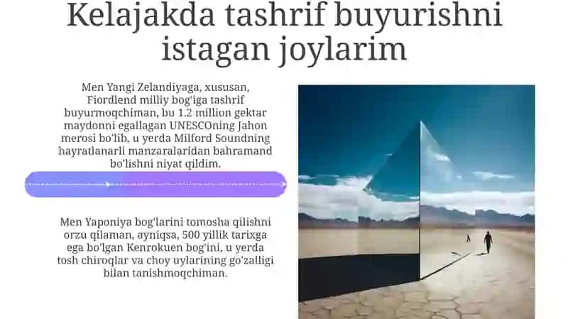 Sayohat rejalari 4