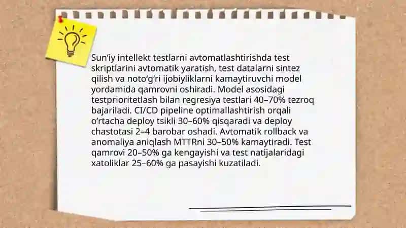 Sunʼiy intellekt avtomatlashtirishning dasturiy taʼminot rivojiga taʼsiri 4
