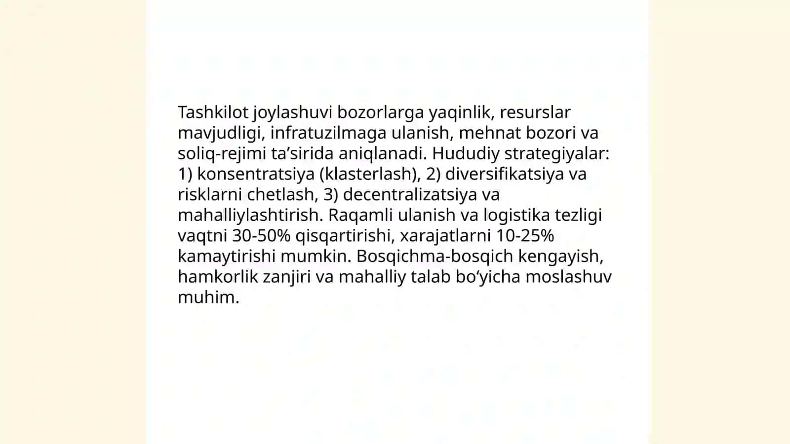 Obyekt-fazoviy muhit tushunchasi va rivojlanishdagi roli 4