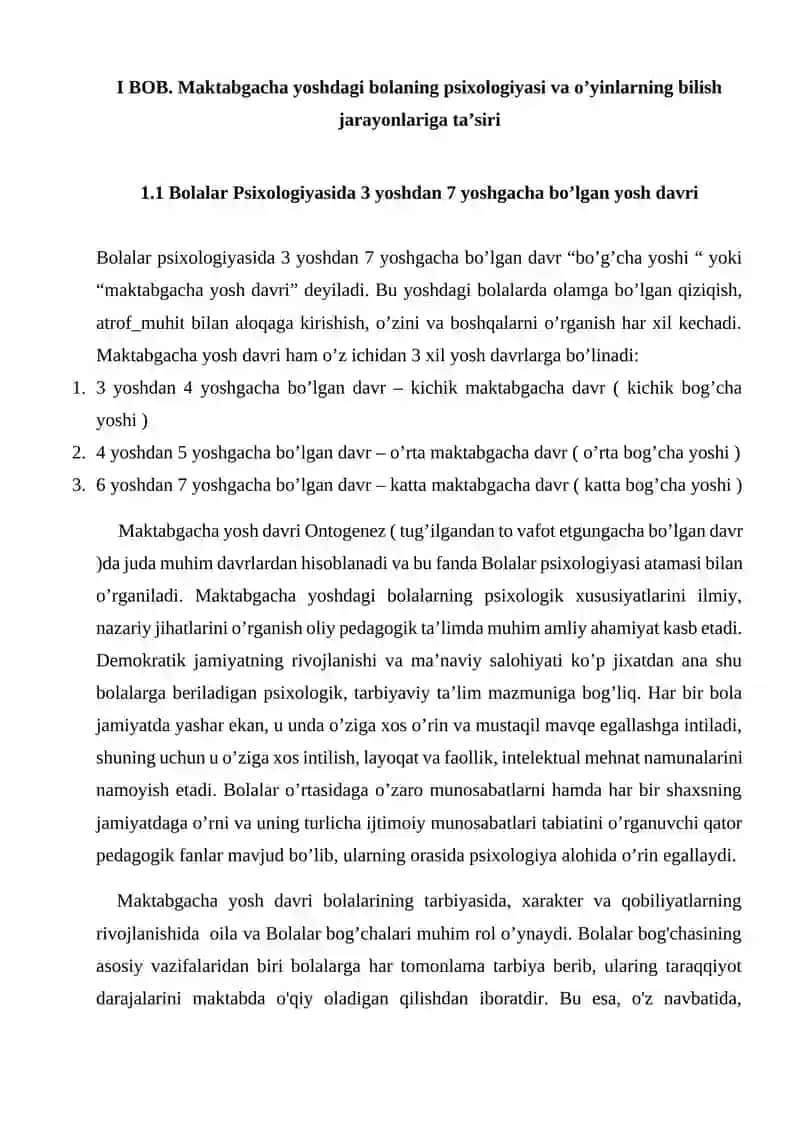Maktabgacha yoshdagi bolalarda bilish jarayonlarini shakllantirish 4