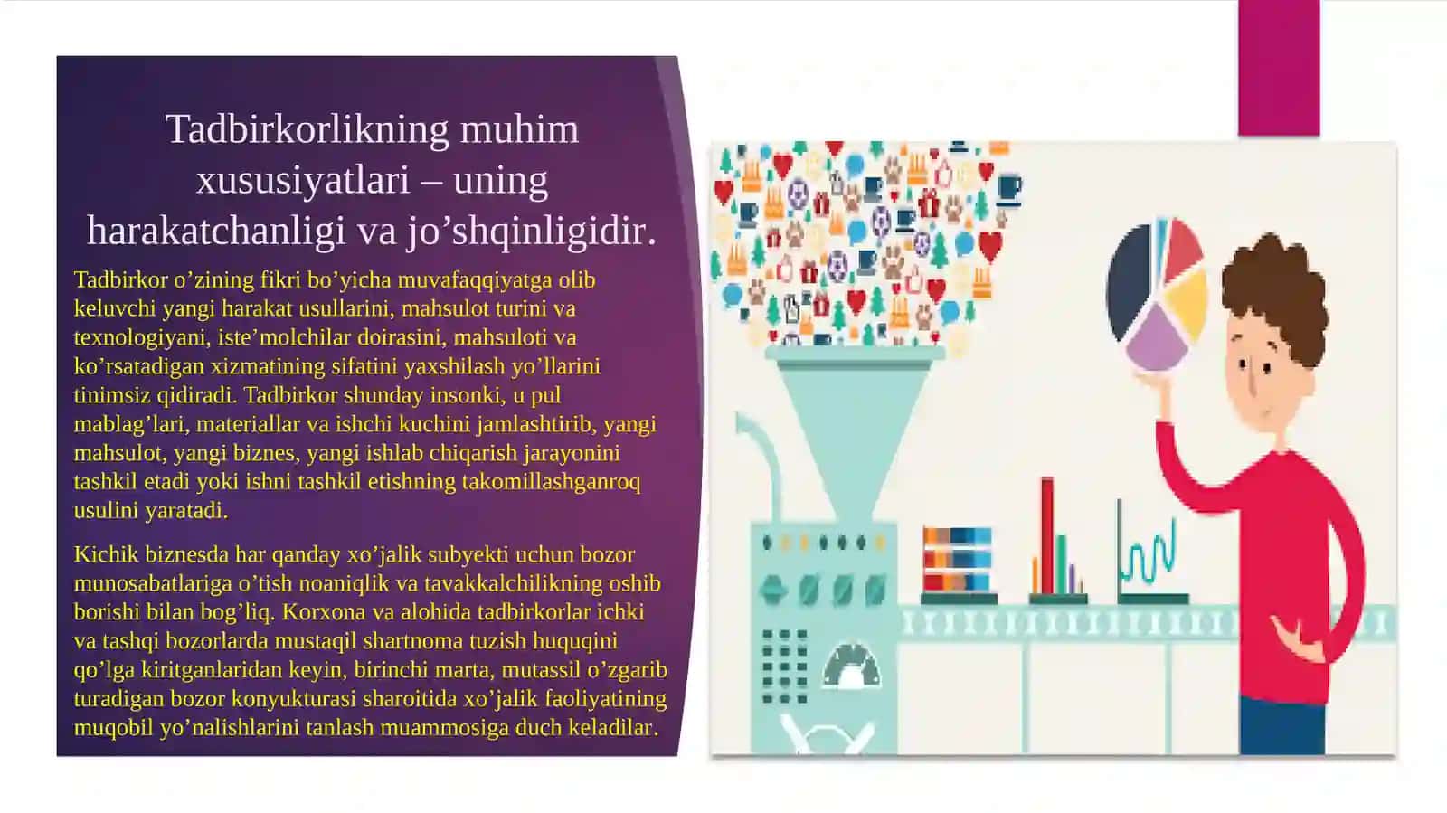 Kichik biznes va tadbirkorlikning ijtimoiy, iqtisodiy mohiyati 4