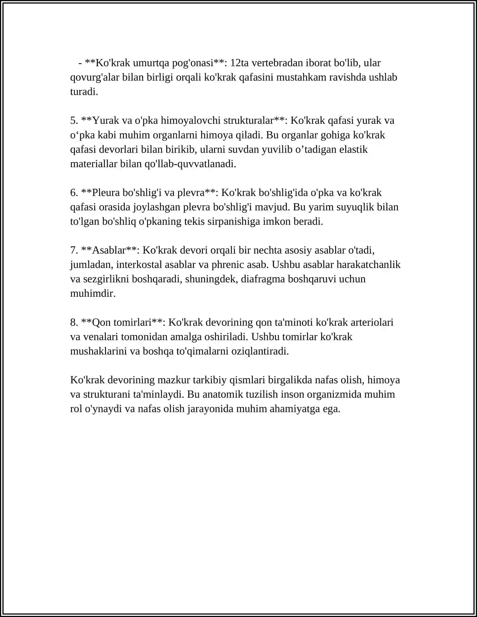 KÕKRAK DEVORI TUĢMA VA ORTTIRILGAN NUQSONLARIDA BAJARILADIGAN OPERATSIYALAR.DIAFRAGMANING TUĢMA VA ORTTIRILGAN NUQSONLARIDA BAJARILADIGAN OPERATSIYALAR 4