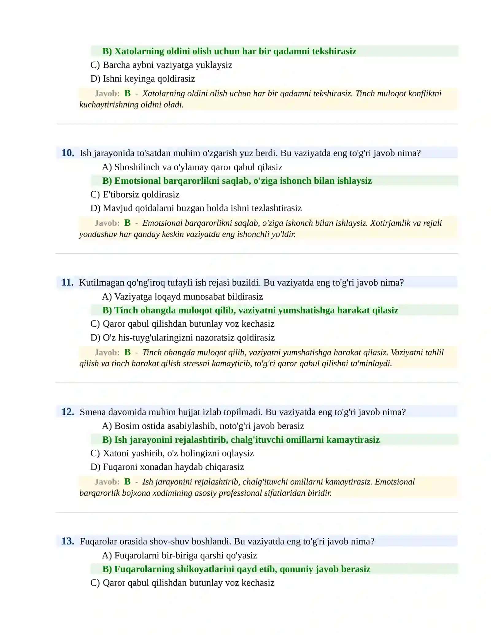 Psixologik sinov testlari 4