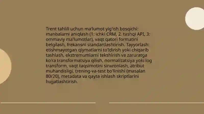 Trent tahlili 4