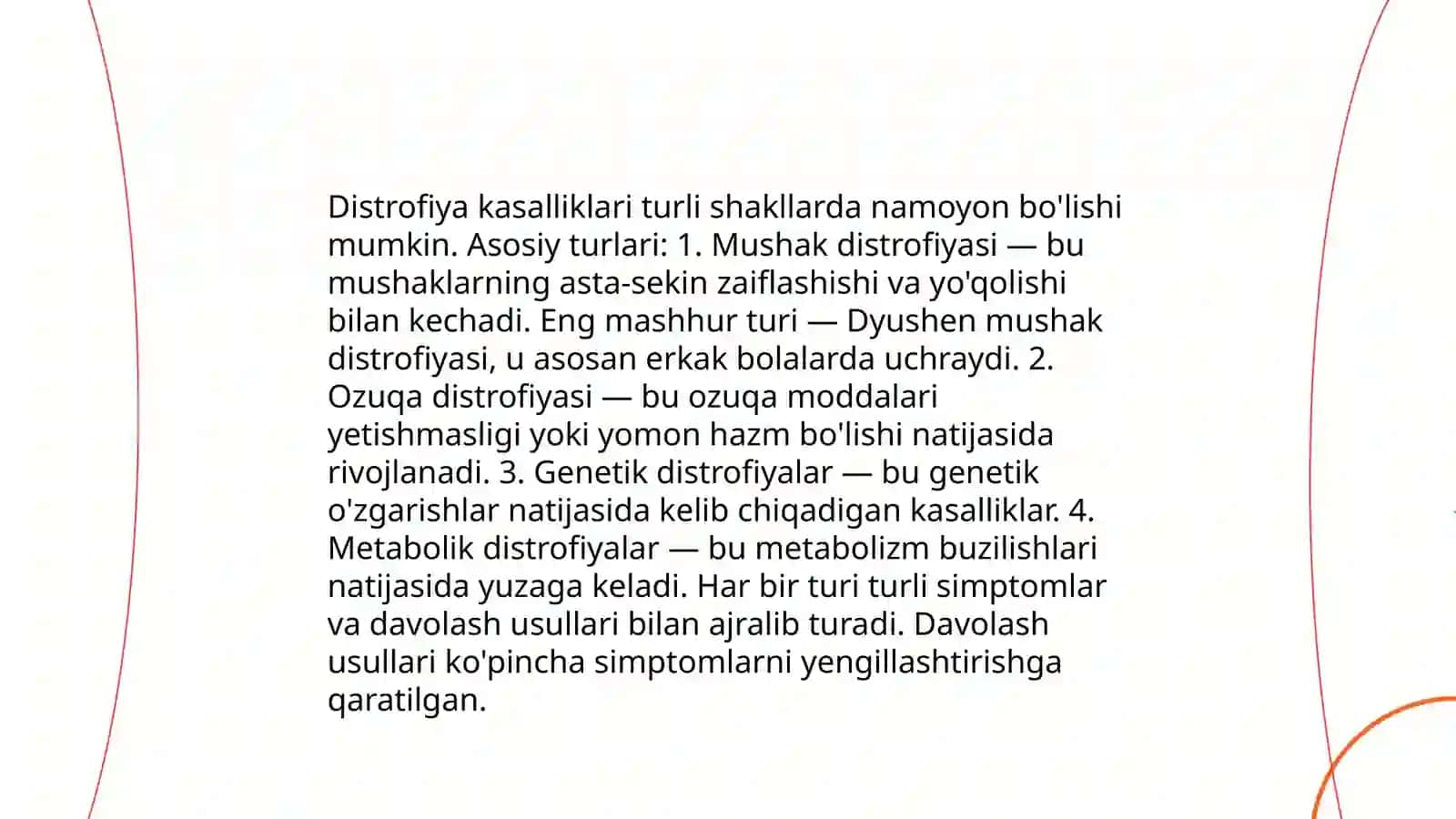 Distrofiya: Ta'rifi 4