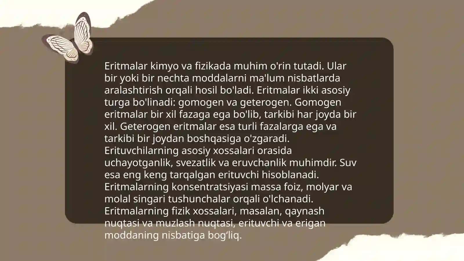 Eritmalar 4