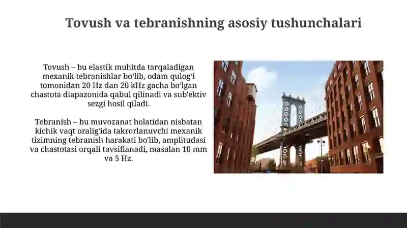 Shovqin va titrashdan himoyalash texnik vositalarining guruhlanishi va tuzulishi 4