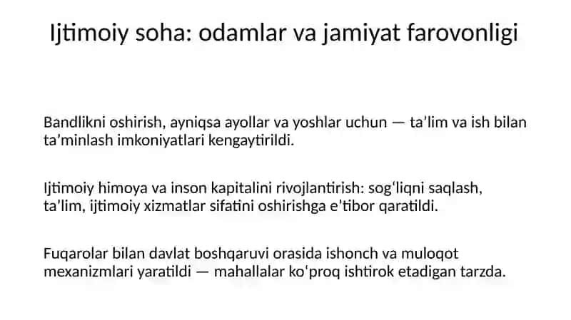 Yangi O‘zbekistonning Taraqqiyot strategiyasi 4