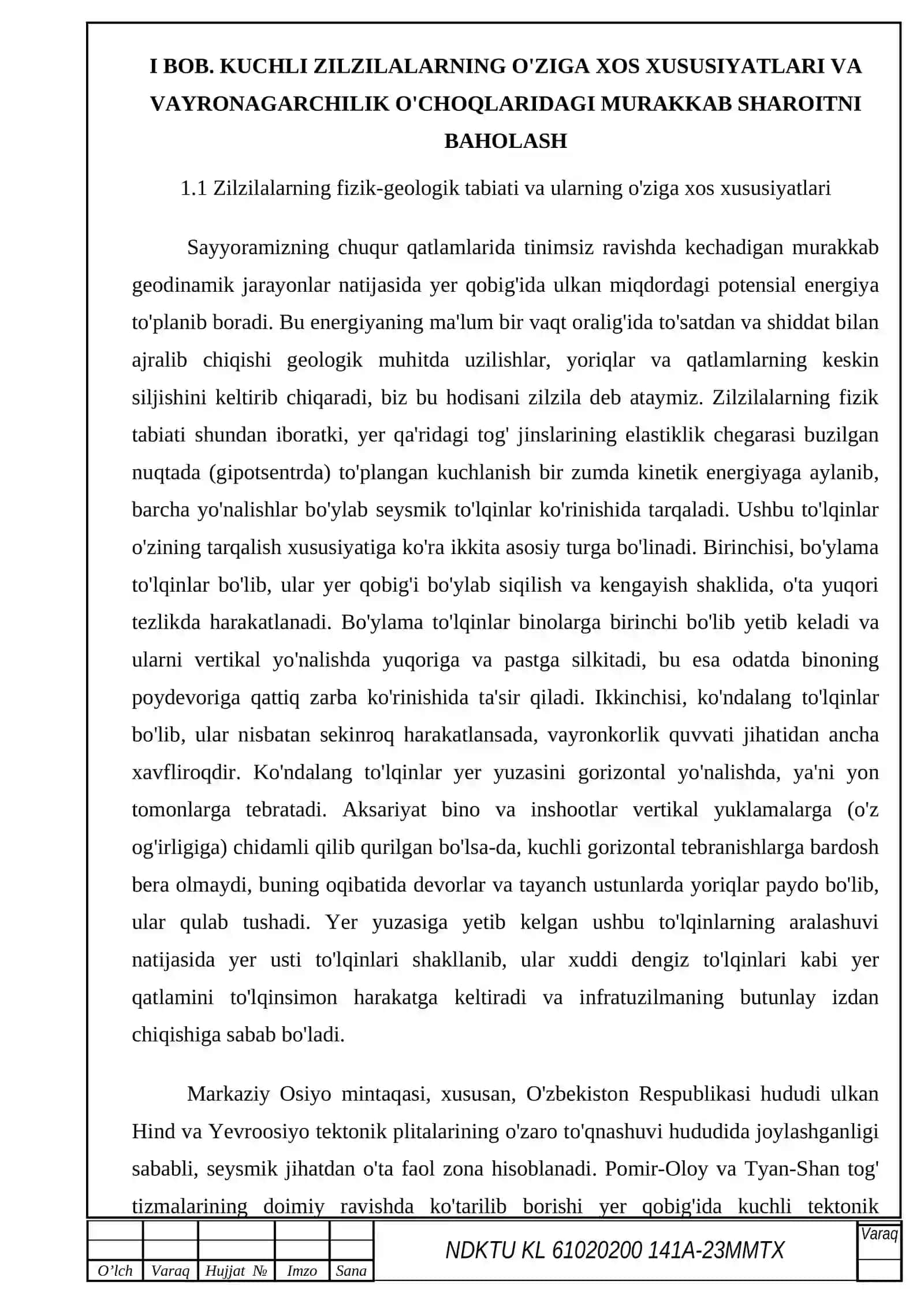 Favqulodda vaziyatlarda xavsizlik fanidan kurs ishi 3-4-5_kurslar uchun 4