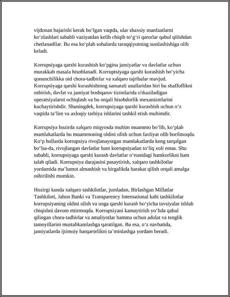 KORRUPSIYANING MOHIYATI VA UNING OQIBATLARI 4