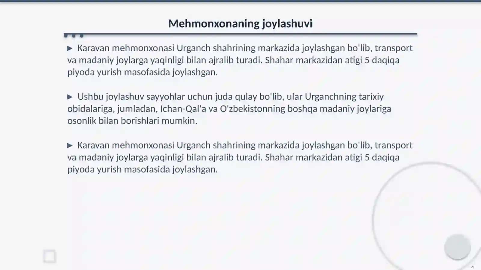 Karavan mehmonxonasi 4