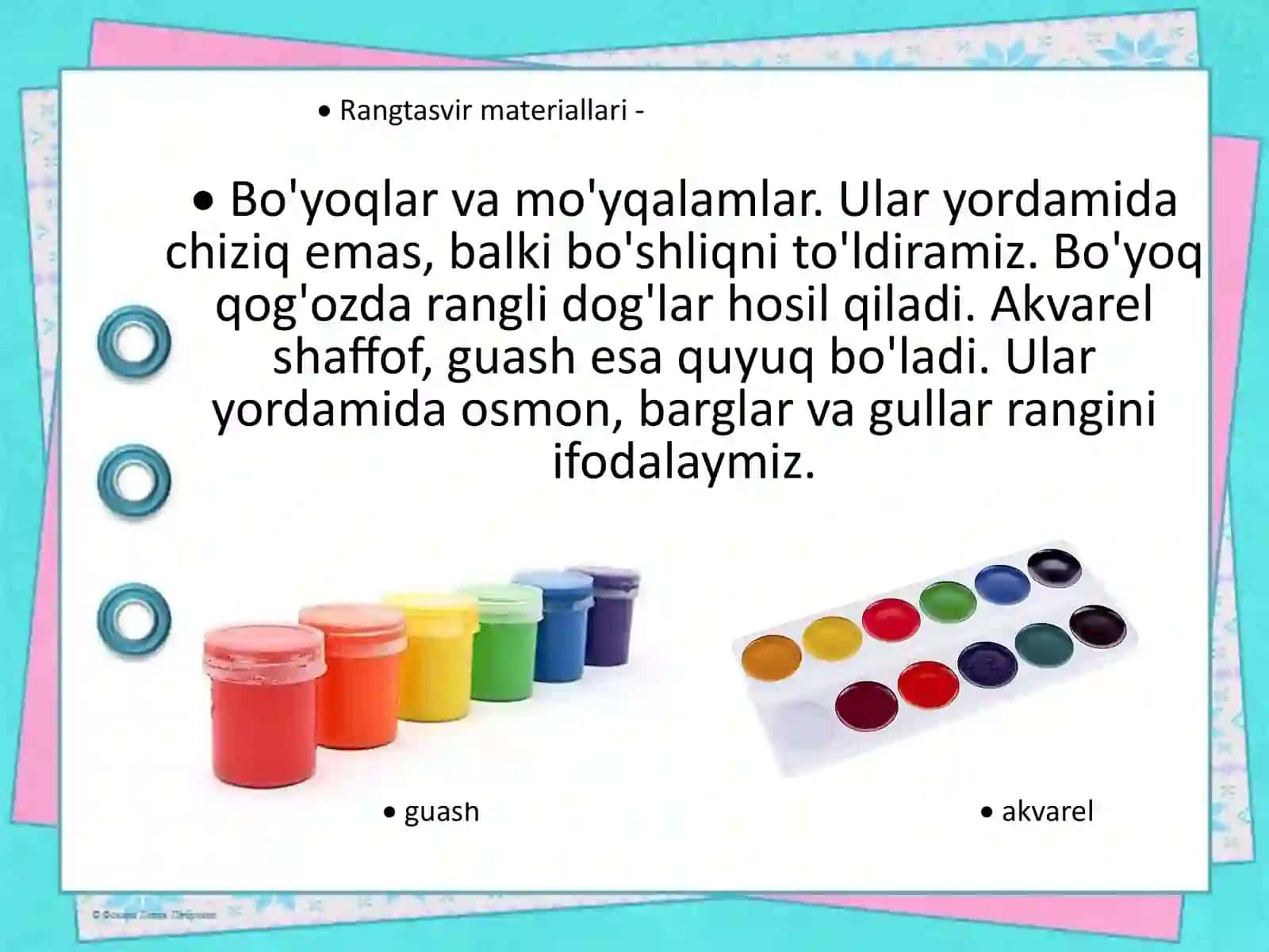 Tasviriy san'at - Tabiat va grafik rassom 4