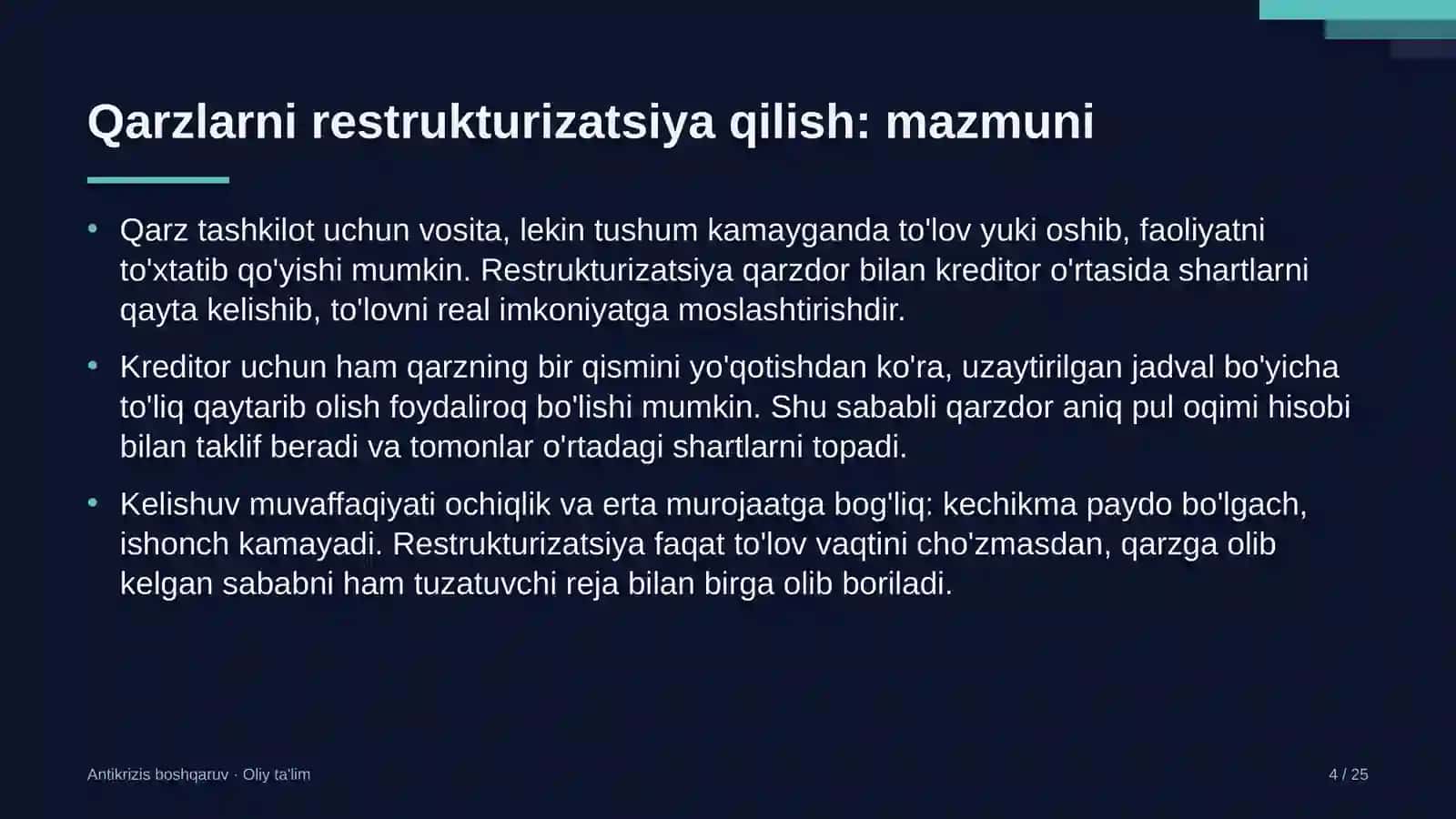 neft mahsulotlarini tashishda qarzlarni restrukturizatsiya qilish 2277 4