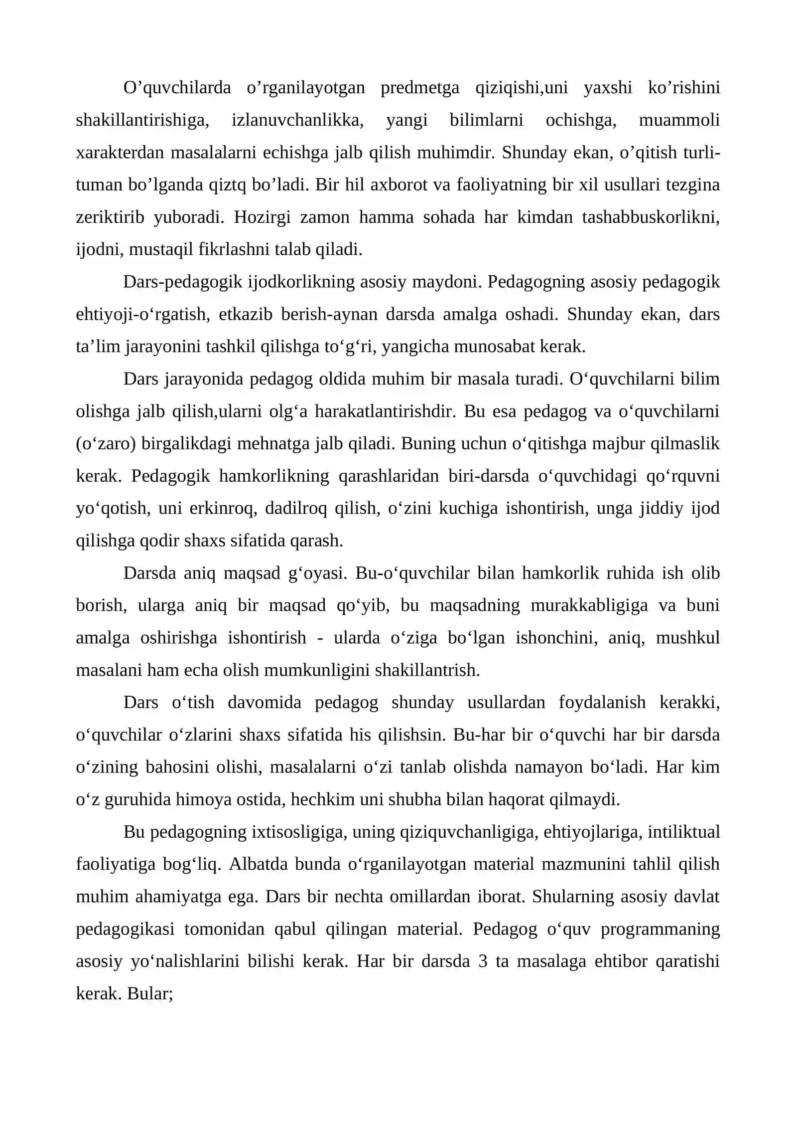 Pedagogik texnika haqida tushuncha 4