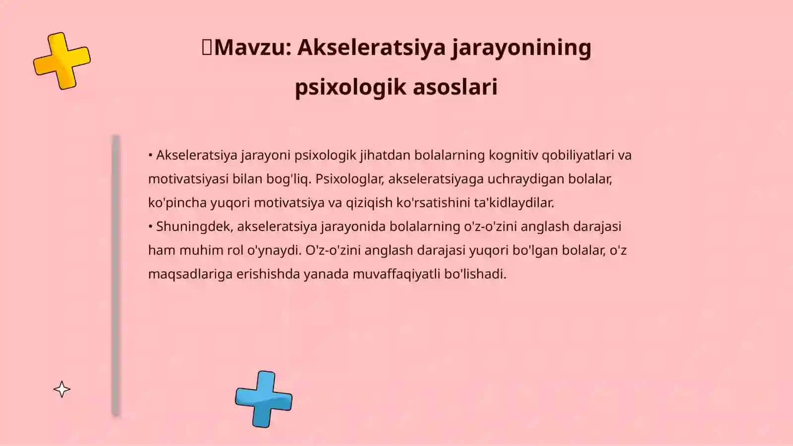 Akseleratsiya (tezlashuv), gigienik ahamiyati Maktab yetukligi tushunchasi 4