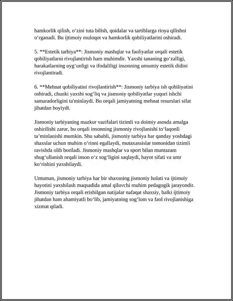 Jismoniy tarbiyaning maqsadi va vazifalari 4