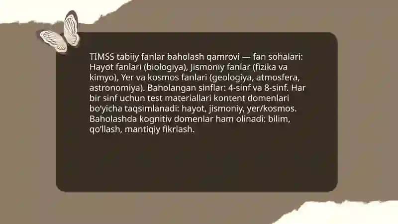 TIMSS tadqiqoti 4