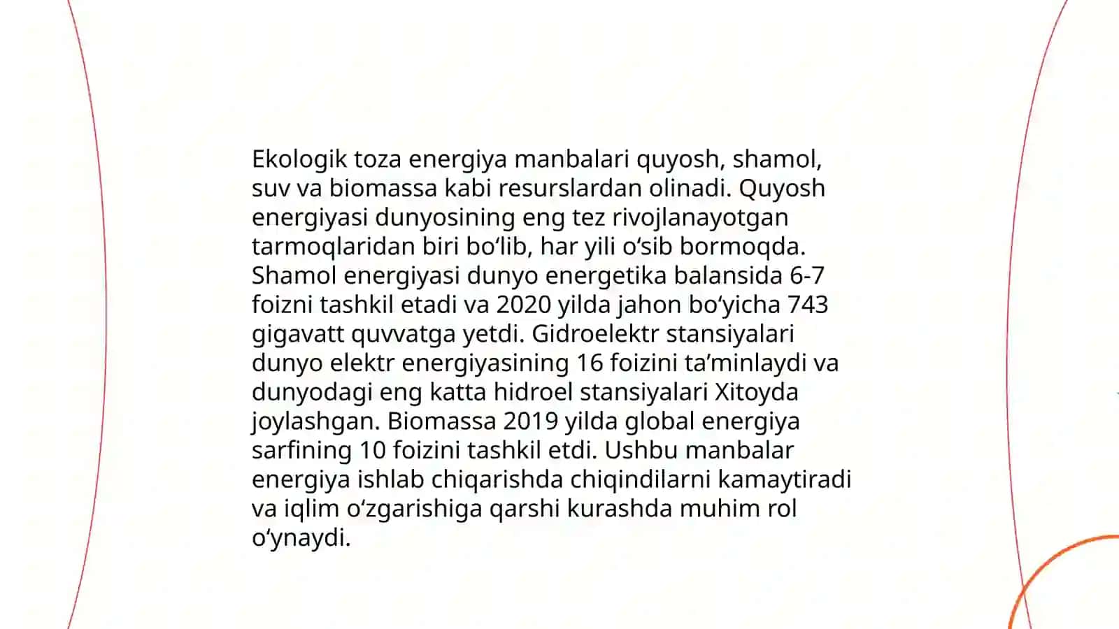 Antropogen omillarning biosferaga salbiy ta'sirini kamaytiramiz 4