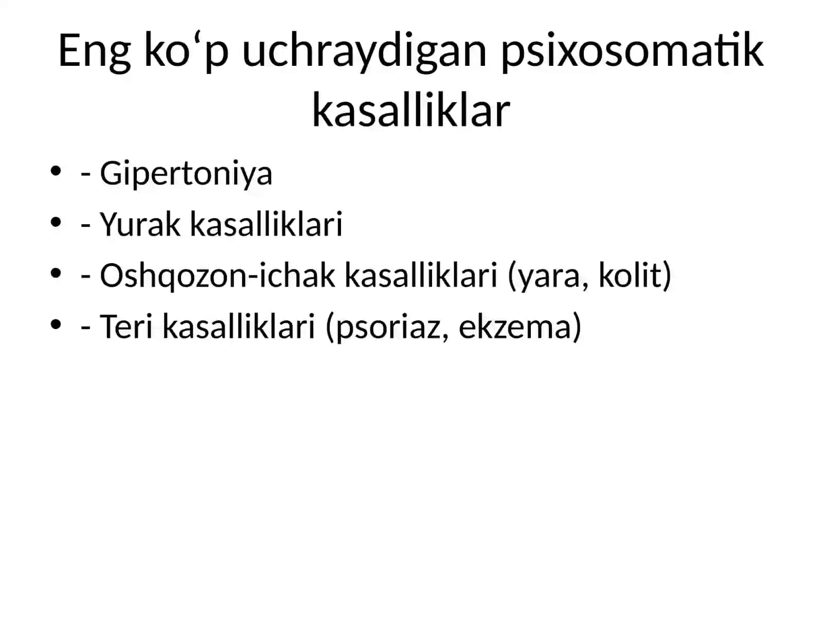 Psixosomatik kasalliklar 4