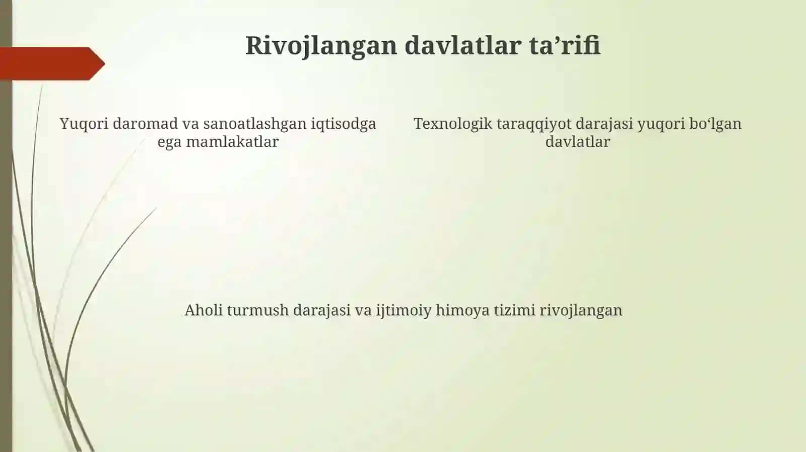 Rivojlangan davlatlar 4