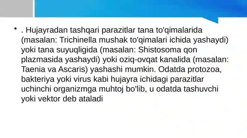 Endogen parazitar kasalliklar 4
