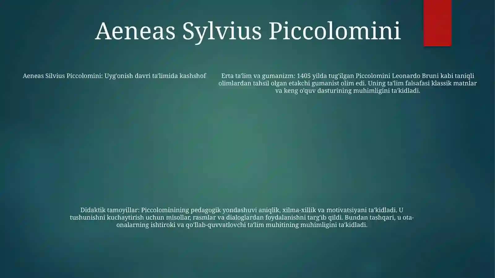 Garb Uygonish Davri Pedagogikasi Namoyondalarining Didaktik Goyalari 4