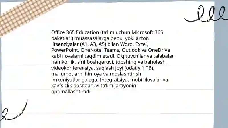 Microsoft xizmatlari 4