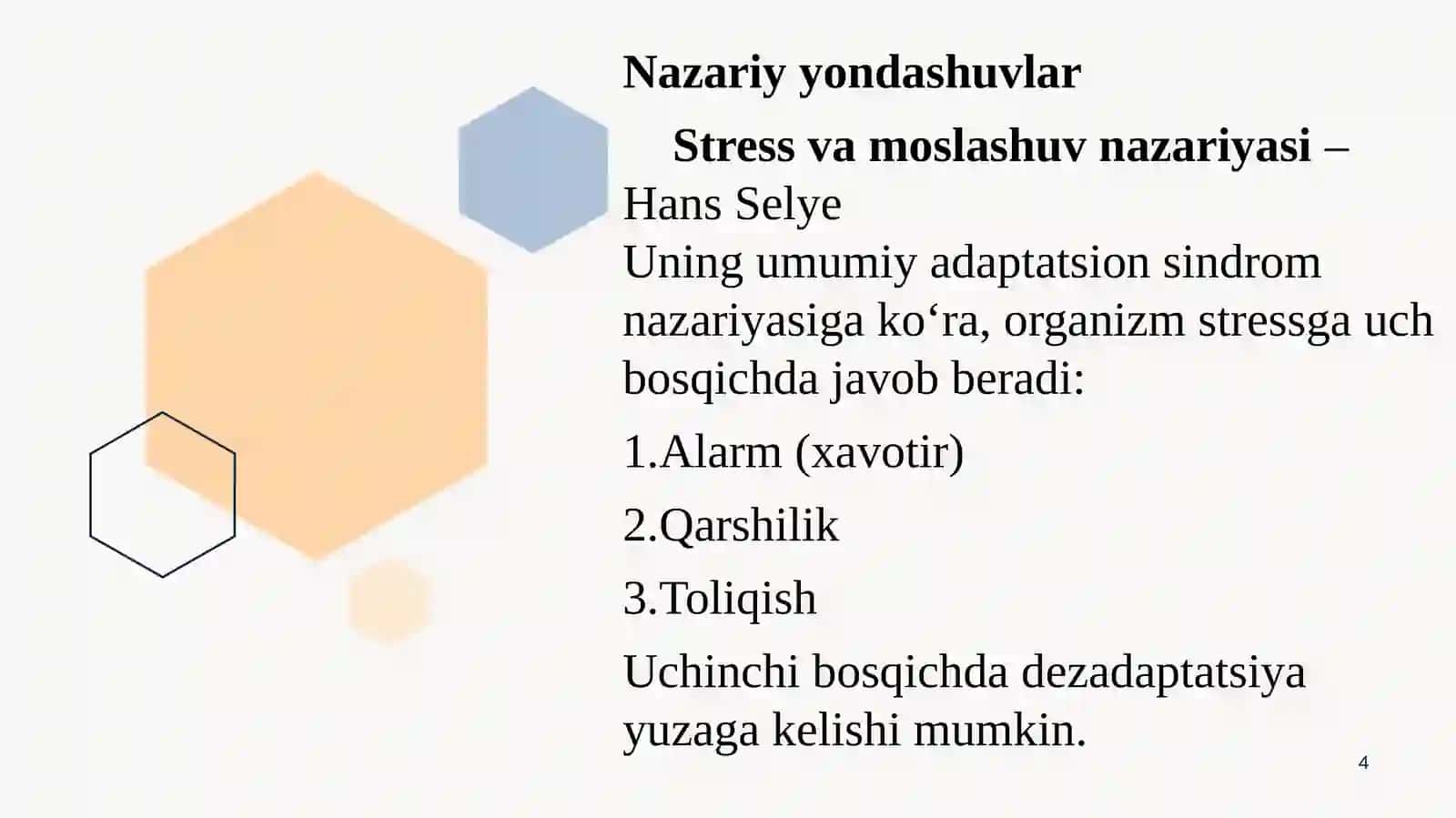 Dezadaptatsiya va uning o'smirxulqi danamoyon bo'lishi 4