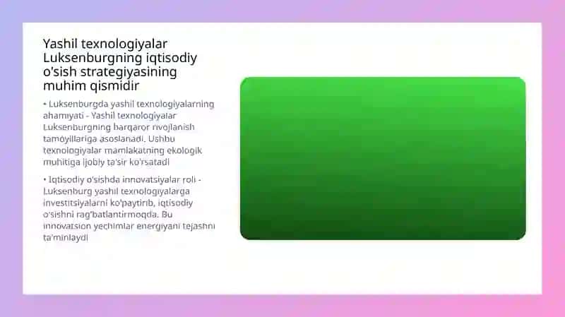 Luksenburg davlatida innovatsion iqtisodiy o'sishni ta'minlashdagi tajribasi 4