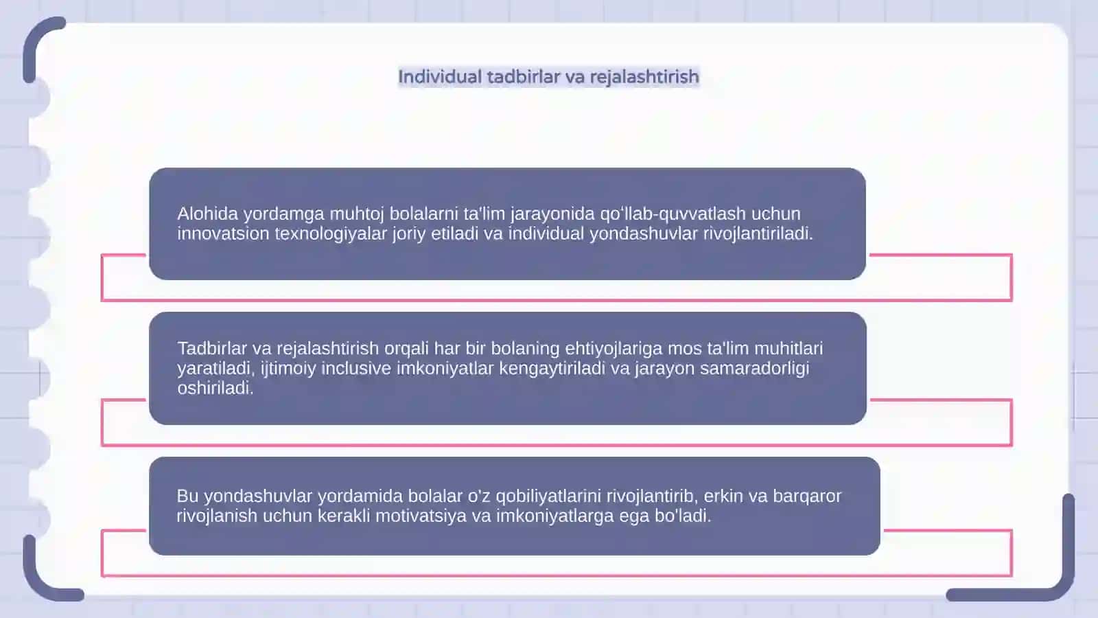 Alohida yordamga muhtoj bolalarni ta'lim olish texnologiyalari 4