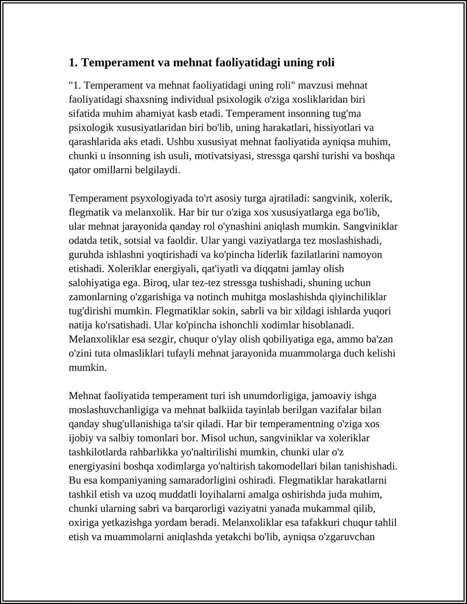 MEHNAT FAOLIYATIDAGI SHAXSNING INDIVIDUAL PSIXOLOGIK ÒZGACHALIKLARI 4