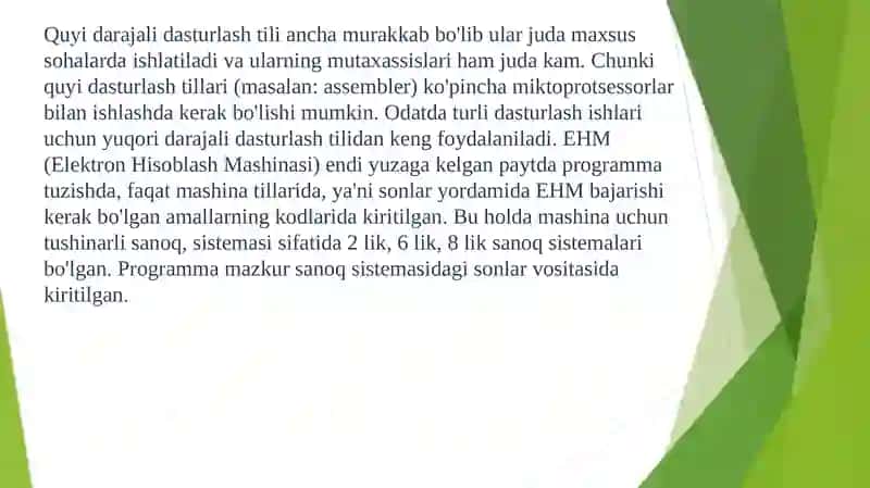 “Python” dasturlash tili va uning asosiy elementlari 4