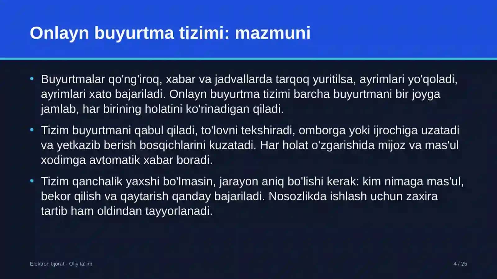 Dehqon xo'jaliklarida onlayn buyurtma tizimi 4
