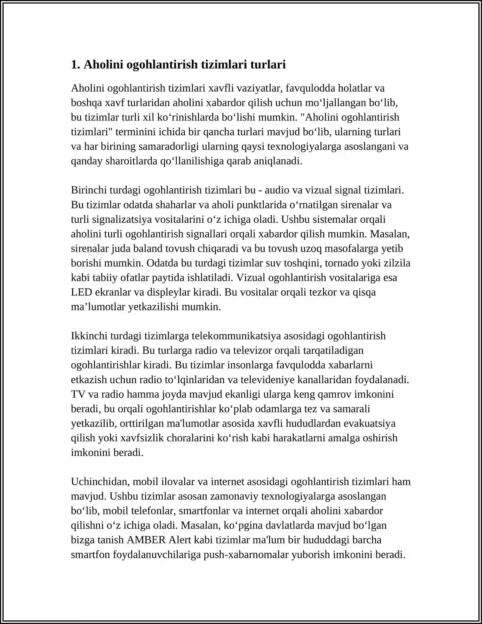 Aholini Ogohlantirish Tizimlari VA Ularning Samaradorligi 4