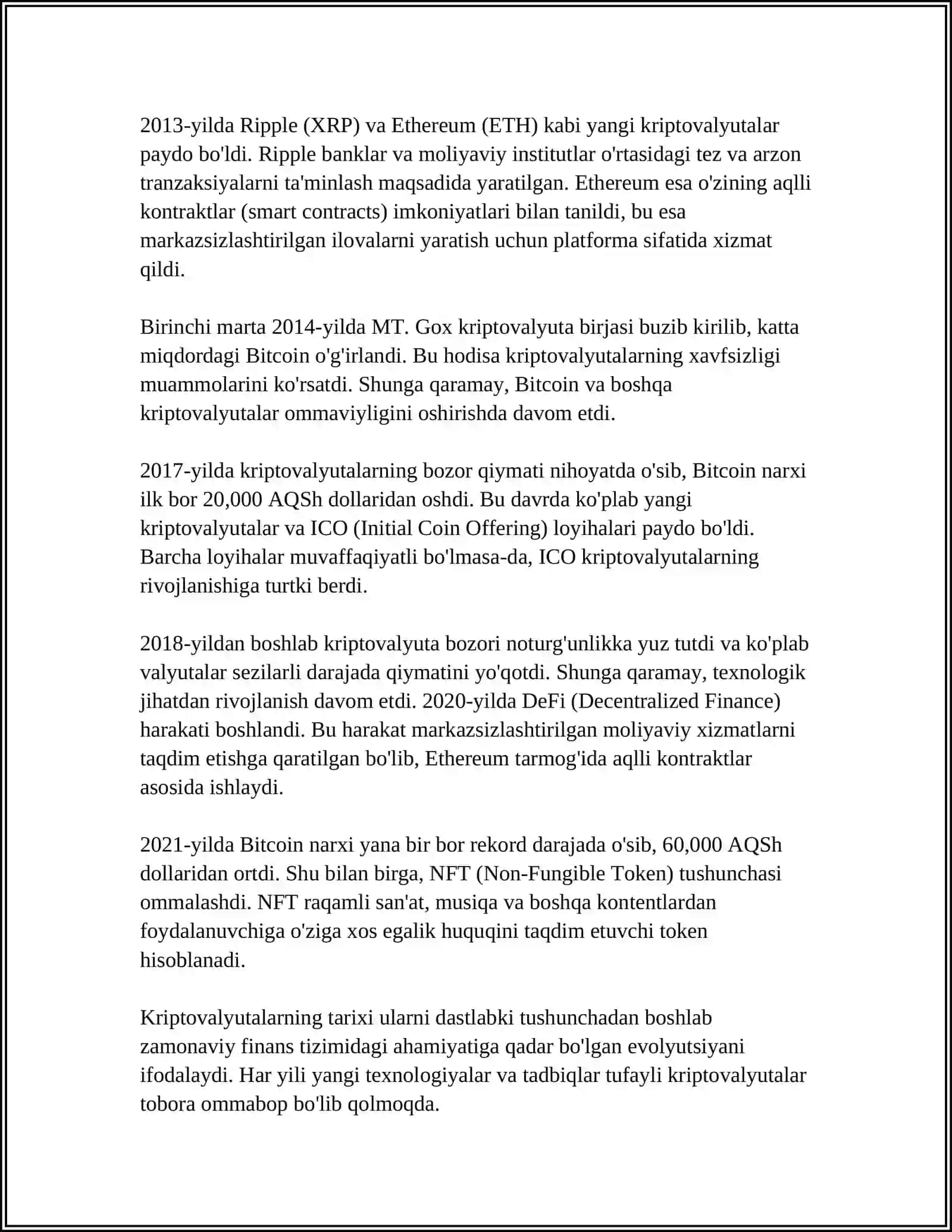 KRIBTOVALYUTALAR VA ELEKTRON PUL TIZIMLARI 4