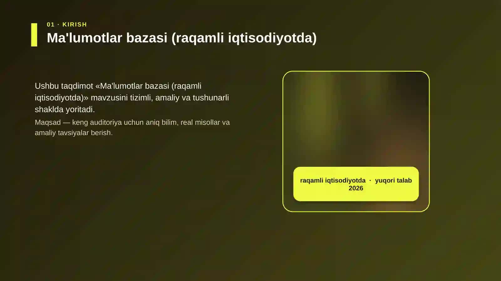 Ma'lumotlar bazasi (raqamli iqtisodiyotda) 4