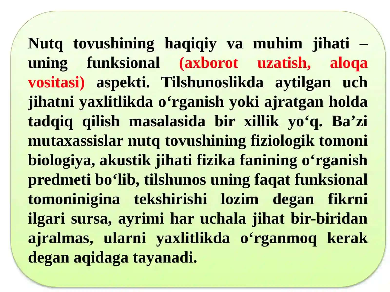 Fonetika va fonologiyaning o‘rganish manbai, predmeti, maqsad va vazifalari. 4