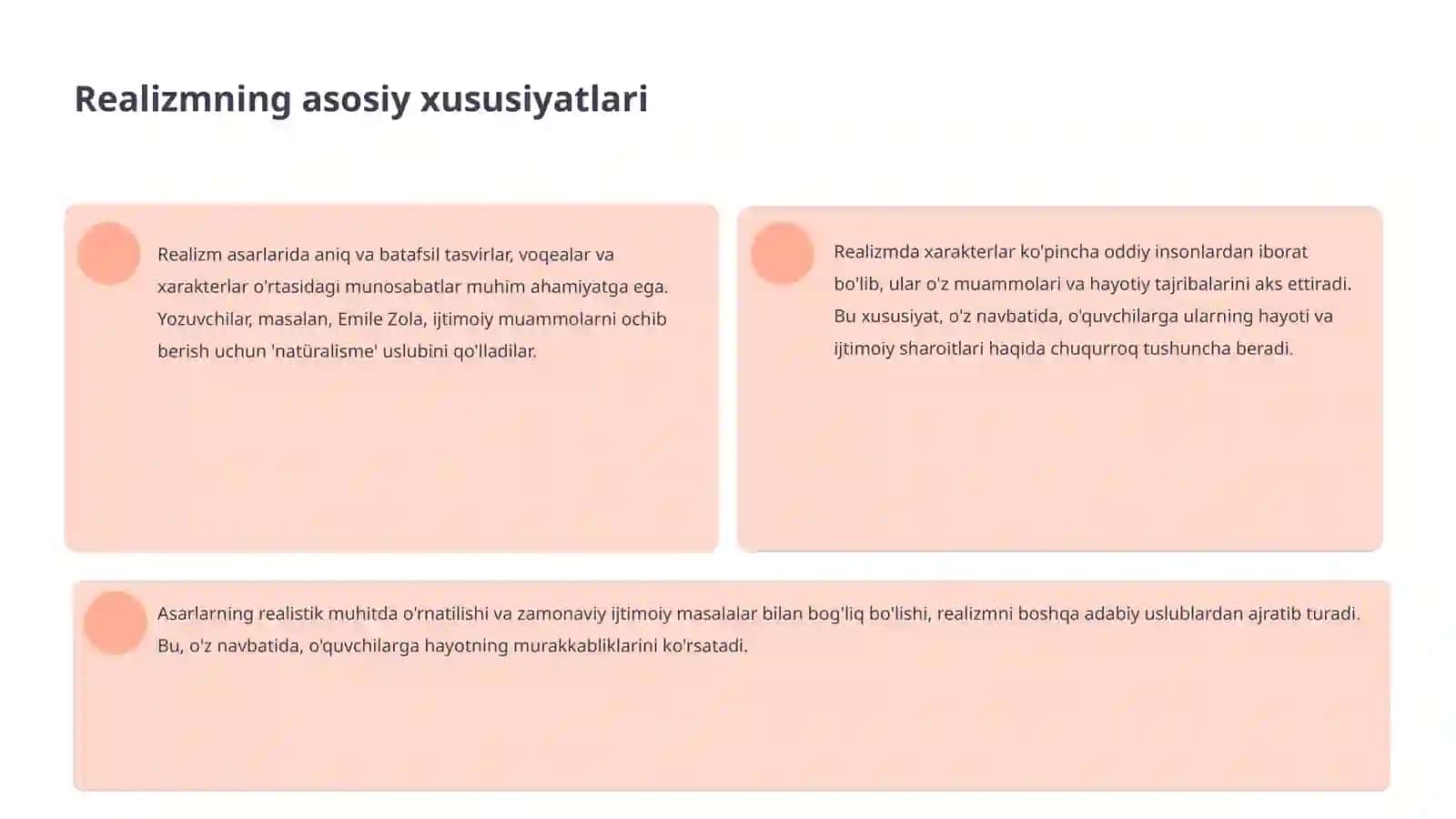 G'arb adabiyotida realizm 4