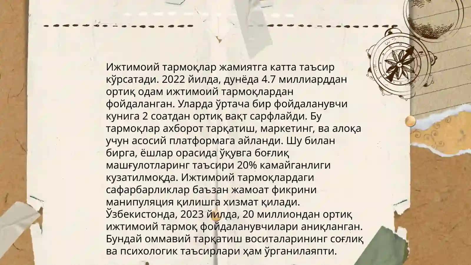 İjtimoiy tarmoqlar haqida 4