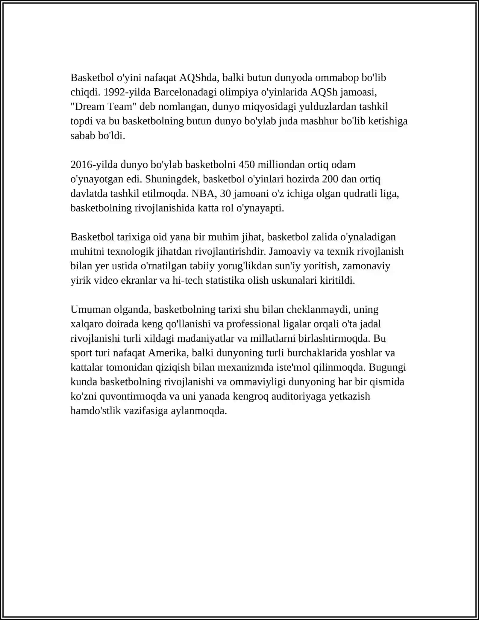BASKETBOL 4