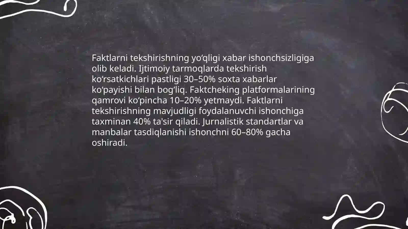 Manbaning ishonchliligi va shaffofligi 4