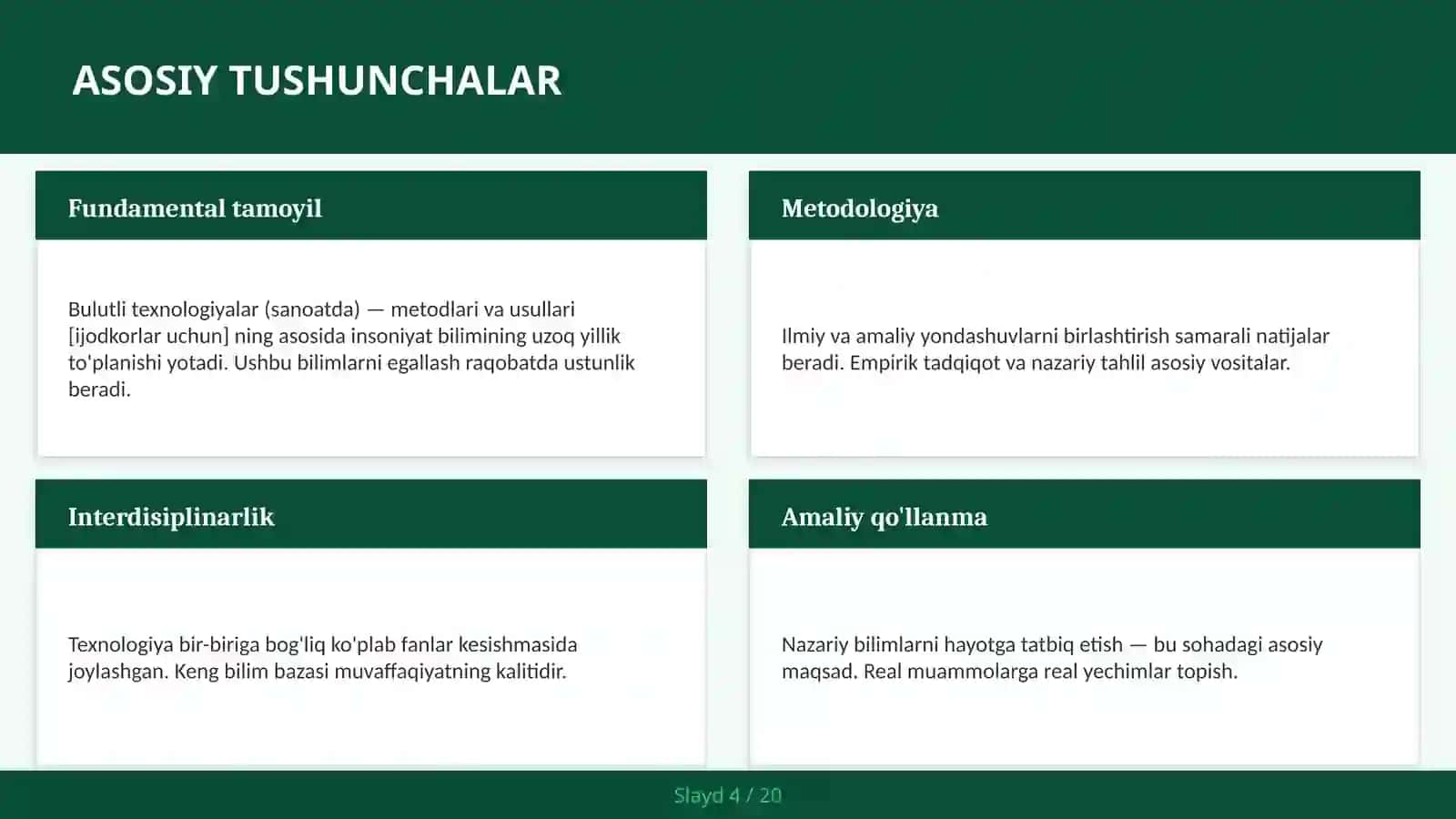 Bulutli texnologiyalar (sanoatda) — metodlari va usullari [ijodkorlar uchun] 4