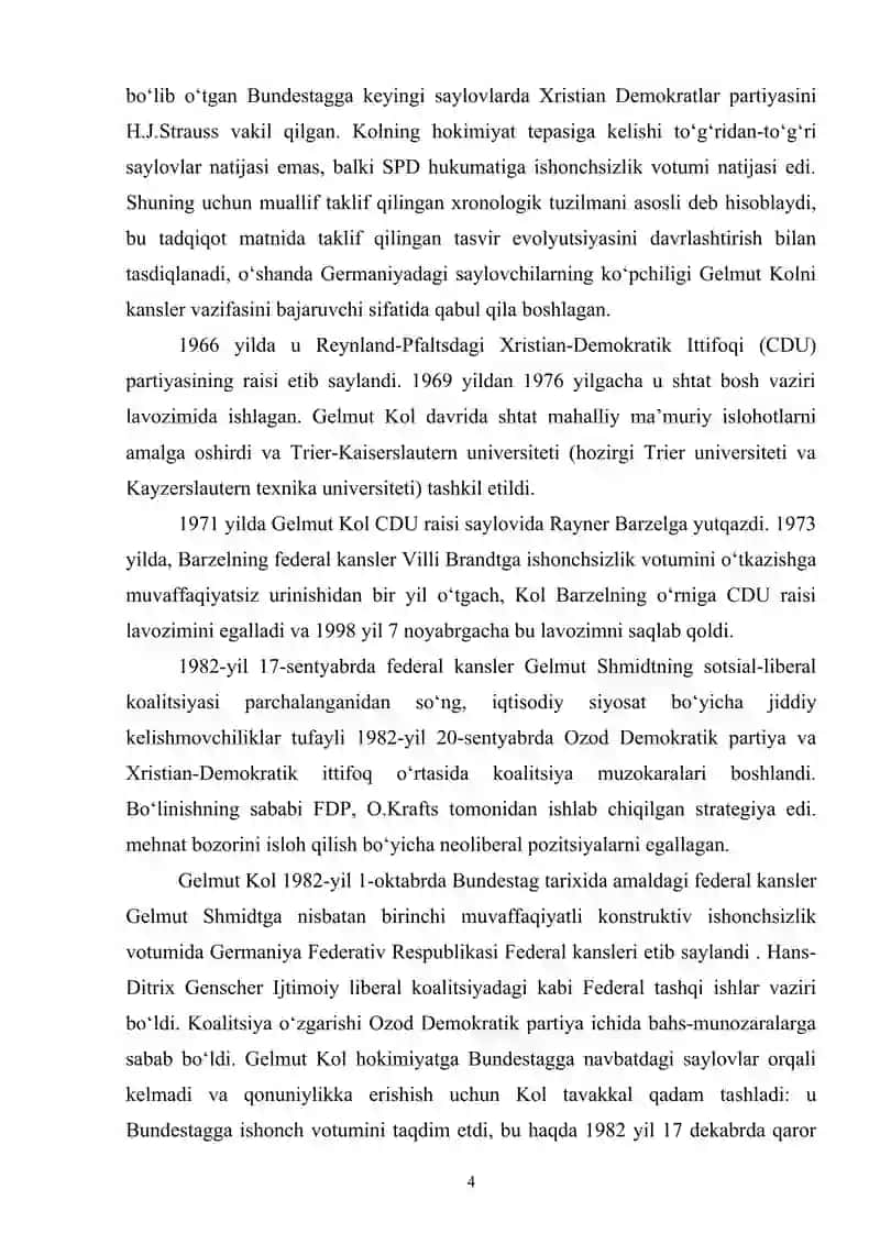 Gelmut Kol kanslerligi davrida GFRning ichki siyosati 4