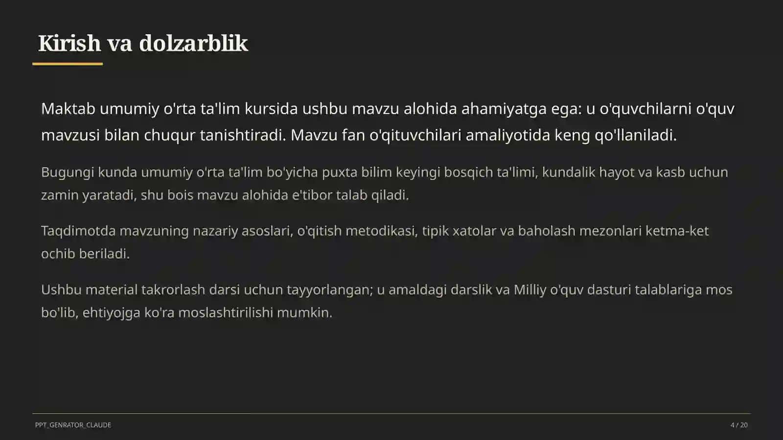 Differensiallashtirilgan ta'lim: turli darajadagi o'quvchilar bilan bitta darsda ishlash 4