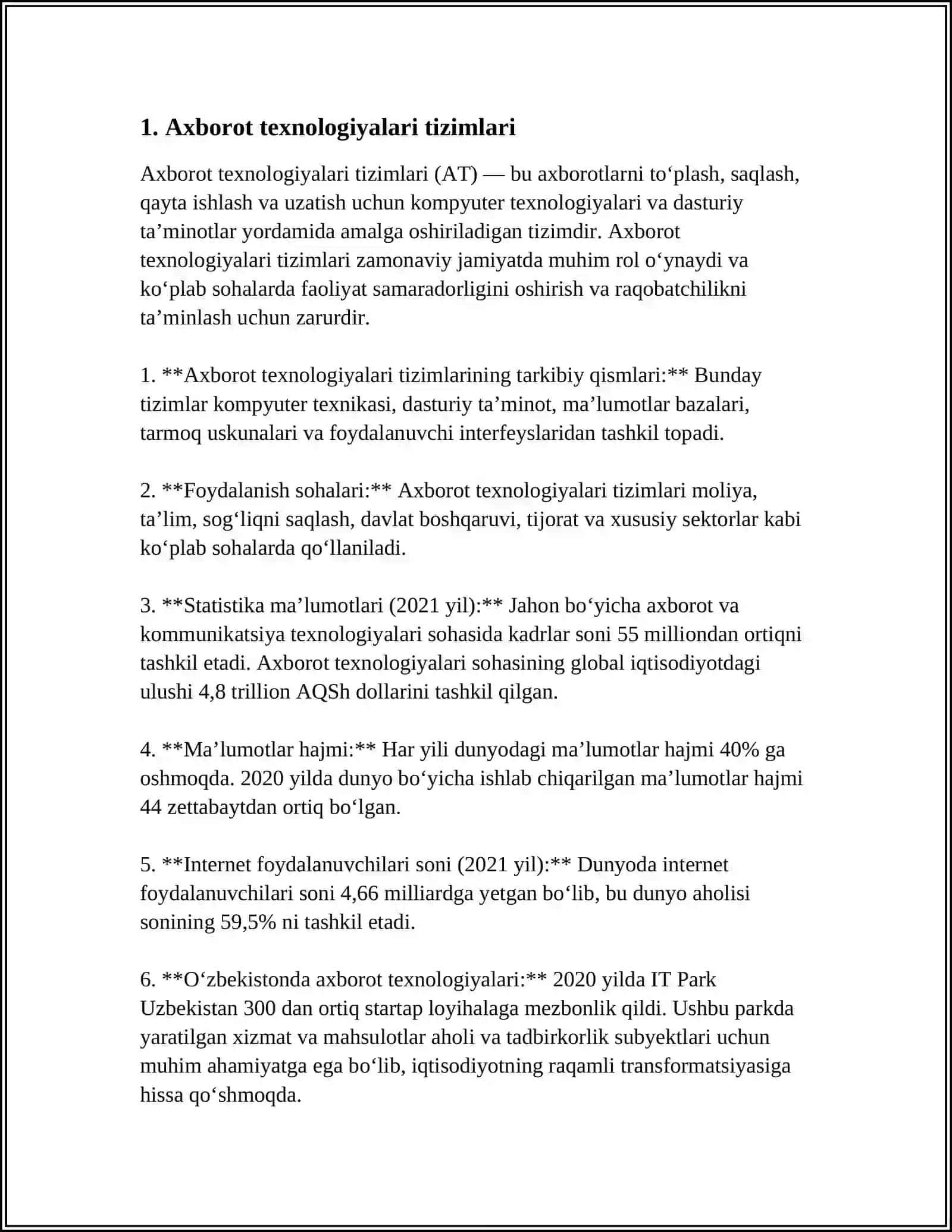 Axborot Texnologiyalari Va Menejment Universiteti 4