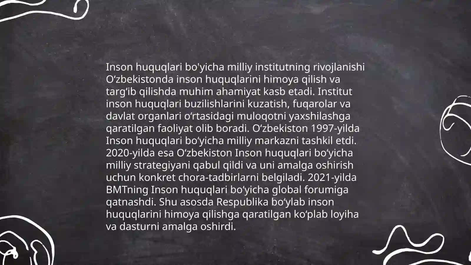 Yangi O'zbekistonda inson haq-huquqlari va erkinliklari kafolatining yaratilishi 4