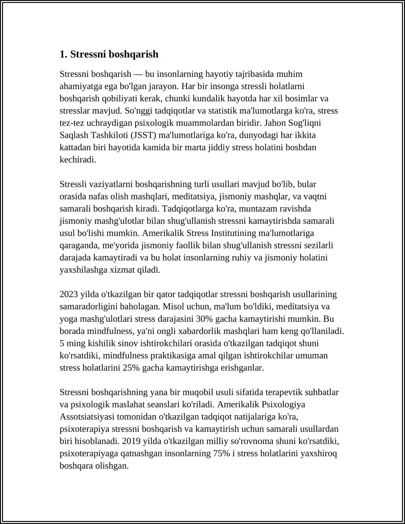 OILA ICHIDA MUVOZANATNI SAQLASH: PSIXOLOGIK YONDASHUVLAR 4