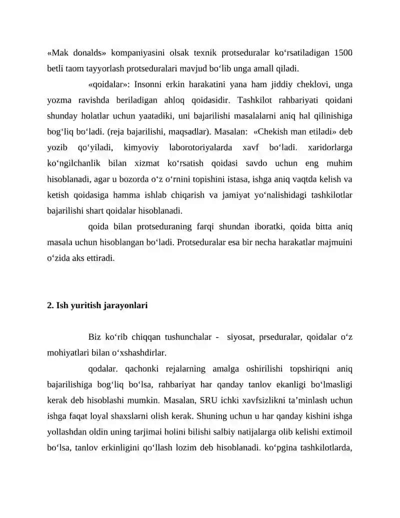 Korxonada rejalashtirish va strategik rivojlanish 4