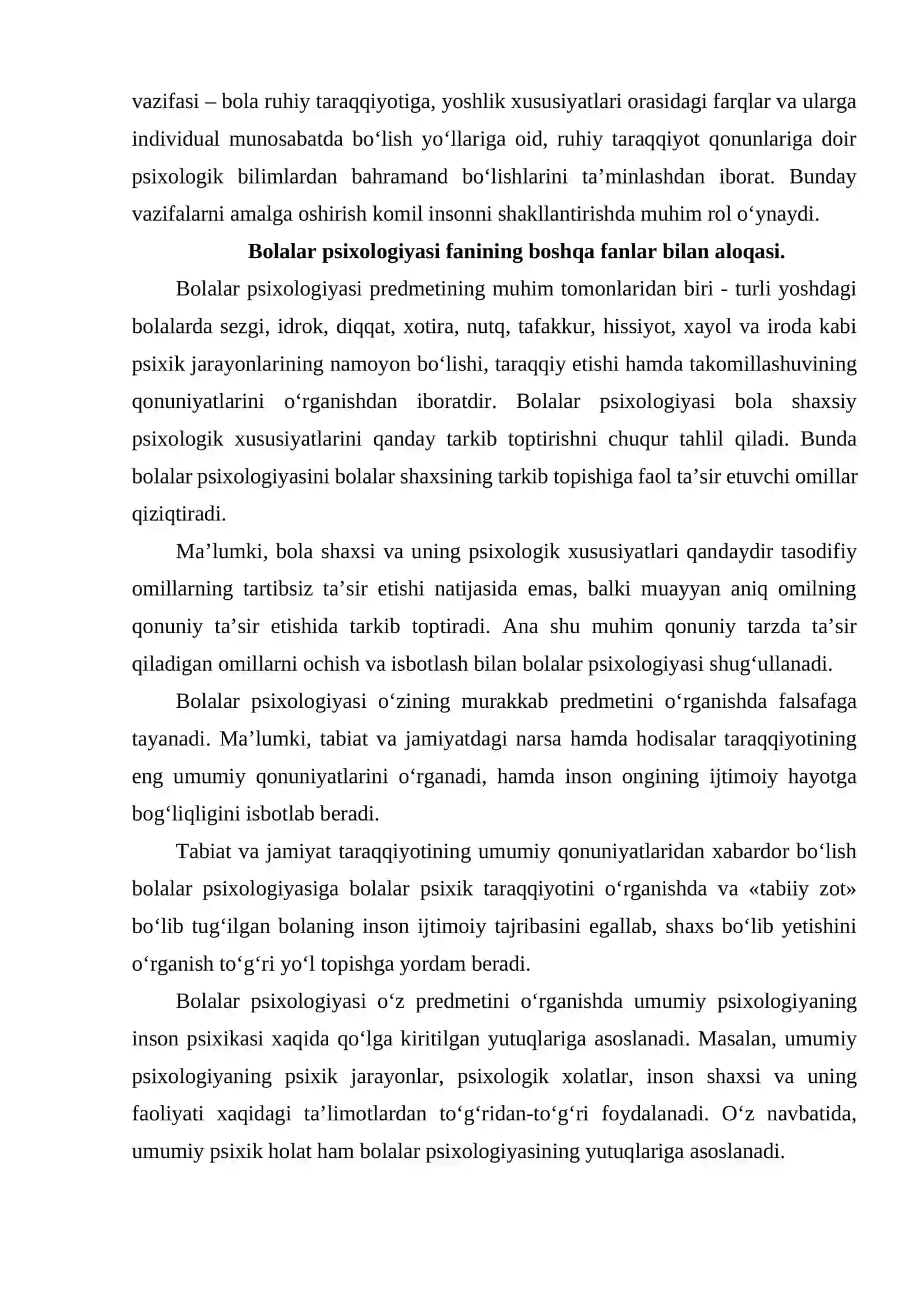 Bolalar psixologiyasining umumiy masalalari 4